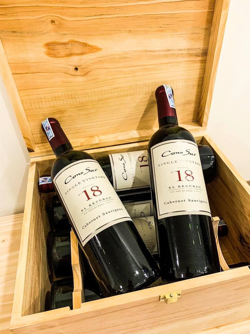 Rượu vang Cono Sur Single Vineyard Cabernet Sauvignon tại hà nội 
